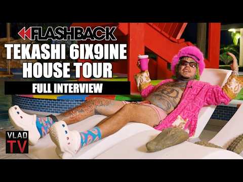Tekashi 6ix9ine Gives a Tour of His Florida Mansion (Flashback)