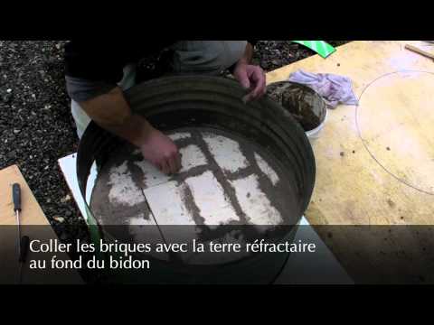 comment construire un four a raku