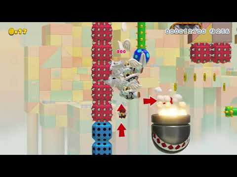 SMM2 - Pit of PePanga: DieVine Garden by Panga