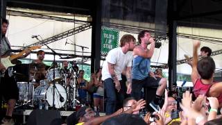 Dance Gavin Dance - Heat Seeking Ghost of Sex (Live at Warped Tour 2011) ~ Scranton, PA