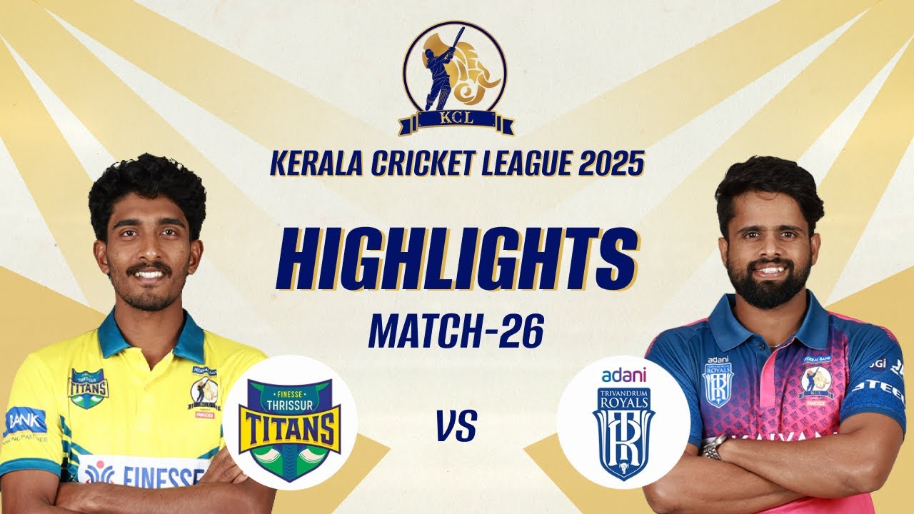 Thrissur Titans VS Adani Trivandrum Royals