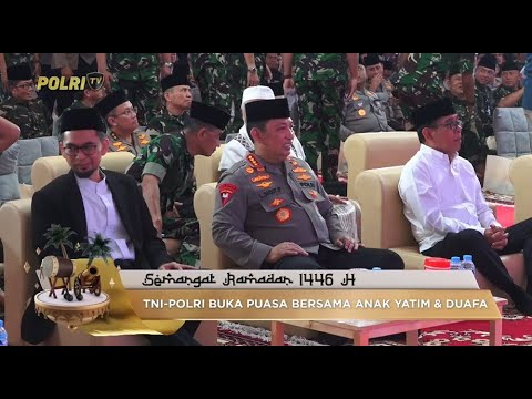 JALIN KEBERSAMAAN, TNI-POLRI GELAR BUKA PUASA BERSAMA