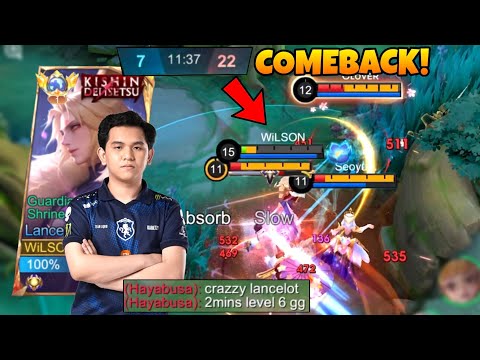 HOW TO PLAY LIKE KARLTZY USING THIS M7 LANCELOT ROTATION 2026!! (INSANE EPIC COMEBACK!😱) - MLBB