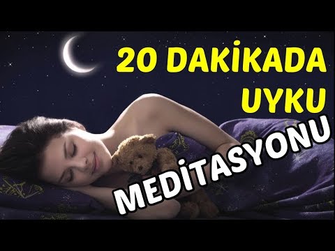 20 Dakikada DERİN UYKUYA Geçme Meditasyonu #meditasyon #uykumeditasyonu