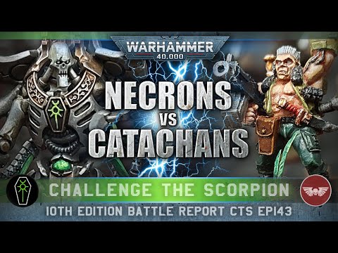 Necrons vs Catachan Jungle Fighters (Astra Militarum) Warhammer 40K Battle Report 10th Ed 2000pts