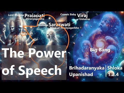 how universe was created according to Hinduism | how big bang happened | the power of speaking
