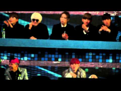 121229 [HD fancam] SJ at SBS Gayo (F(x)- Electric Shock)