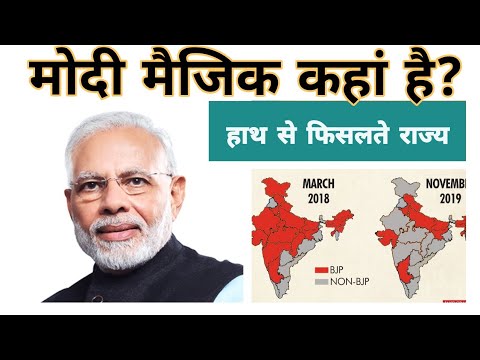 राज्यों में BJP का घटता दायरा Modi magic कम होने के संकेत ? | BJP ruled states | Deep Analysis Video