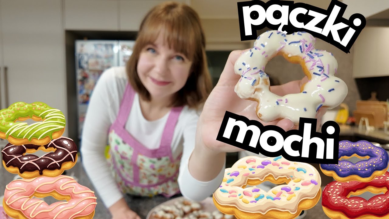 Jedyne takie PĄCZKI MOCHI - w sam raz na tłusty czwartek! Prosty przepis MOCHI DONUTS