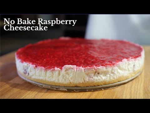 30 Minute No Bake Raspberry Cheesecake | One Of The Best Cheesecake You Will Eat