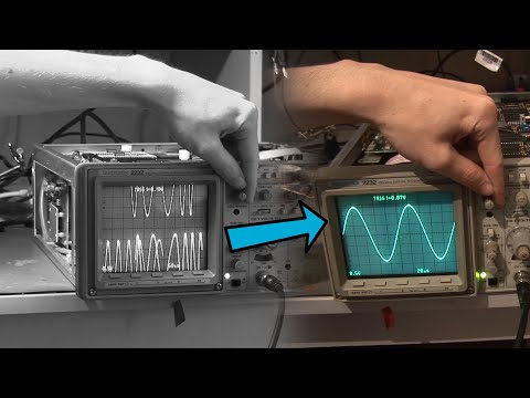 Reparatur von Tektronix 2232