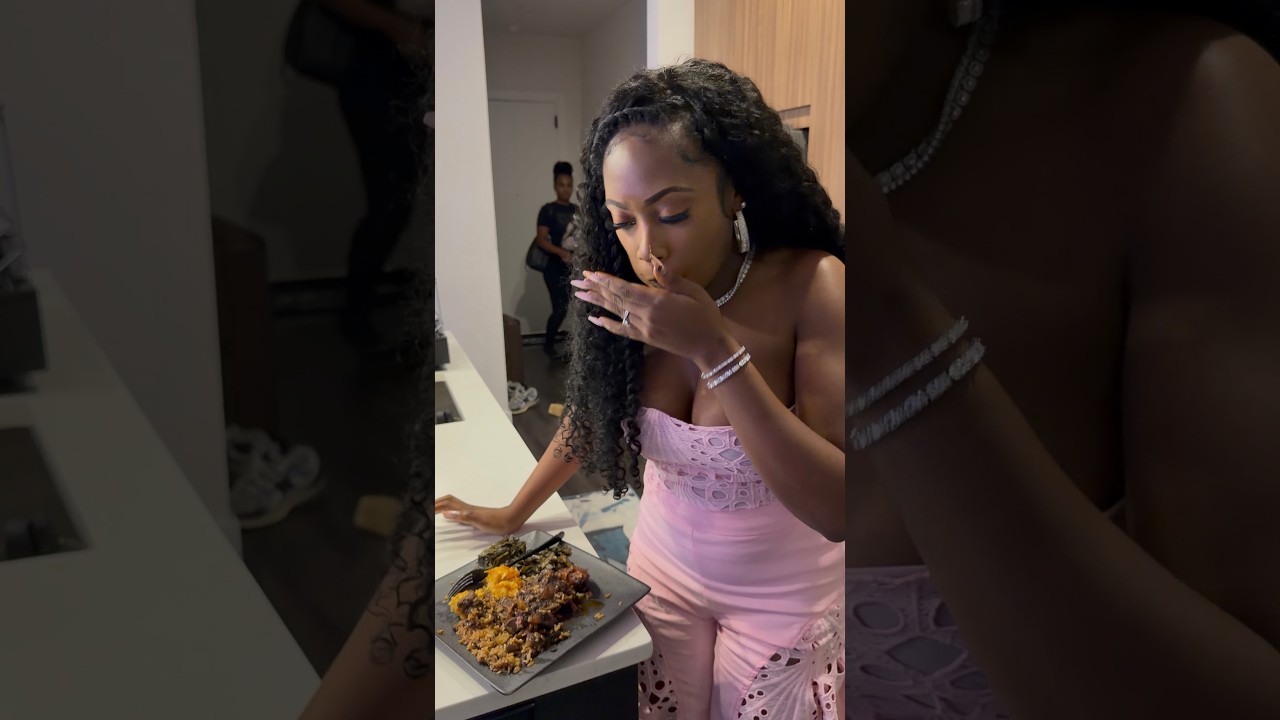 When Tenant Boo catches J. Diva BUSSIN DOWN on her oxtail!