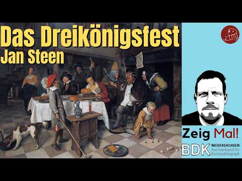 Jan Steen: "Das Dreikönigsfest" (1661) - Chaos und Moral in der Malerei des Goldenen Zeitalters