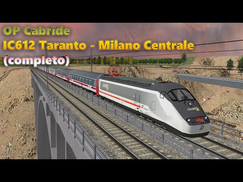 OP Cabride IC612 Taranto - Milano Centrale (completo)