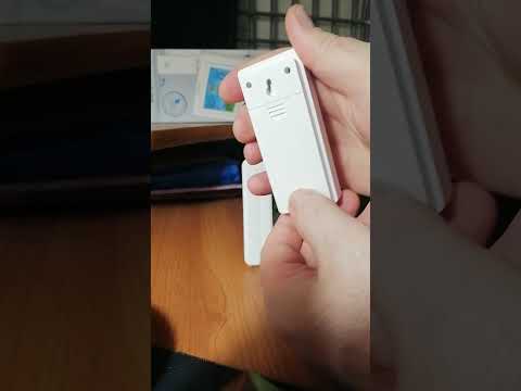 Метеостанция CAT-343 White настройка обзор.