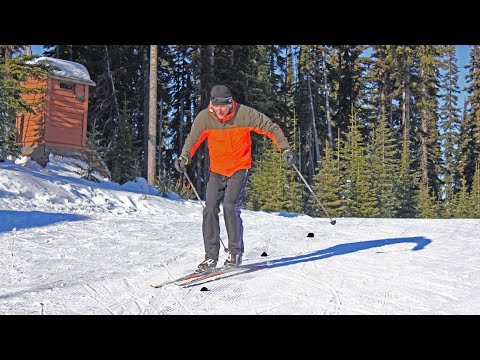 Developing quick feet and agility on cross country skis