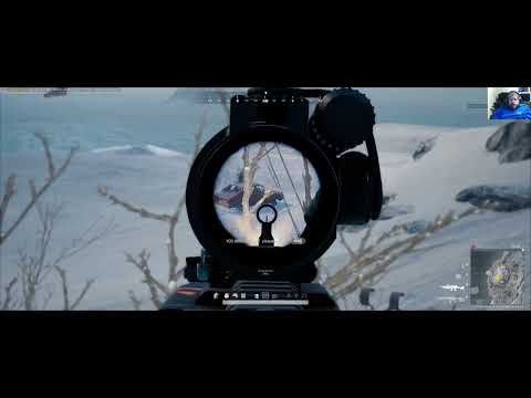 PUBG Solo in Squads - M249 vs Car