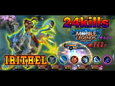 Irithel Crazy Critical Damage? Brutal 24 Kills |  BEST BUILD IN 2020 by SotheaVIK ~ Mobile Legends
