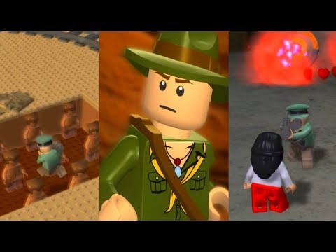 LEGO Indiana Jones - ALL BONUS LEVELS 100% Gameplay Walkthrough