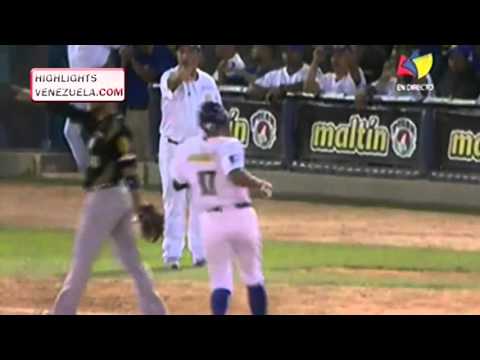 Highlights LVBP 09/01/2016 - Leones del Caracas vs Navegantes del Magallanes