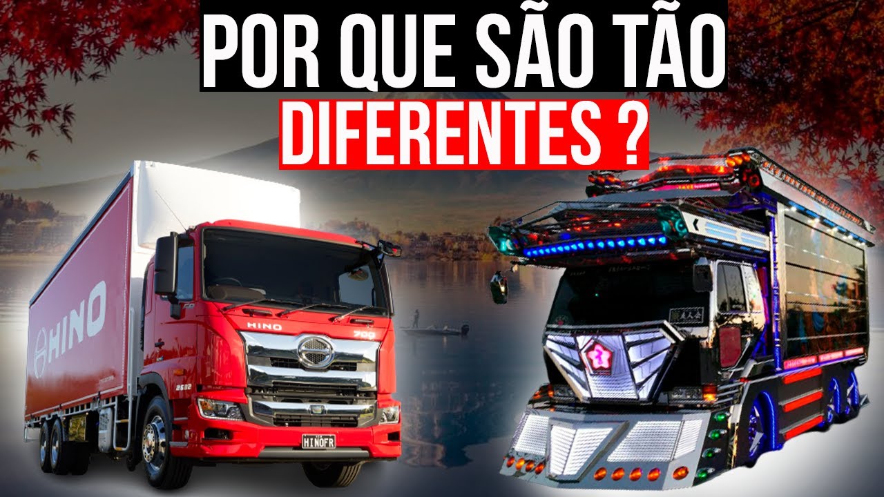 🛻 O INCRÍVEL mundo dos CAMINHÕES japoneses 😳 Por que são TÃO DIFERENTES❓