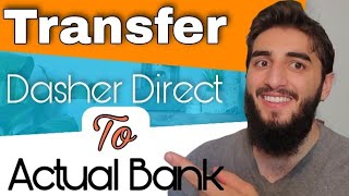 Doordash: How To Transfer Money From Dasher Direct To Actual Bank Account