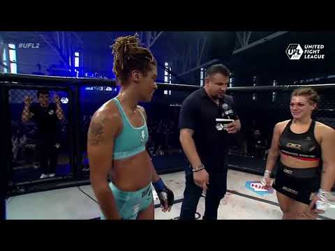 Brittany Cloudy vs Claudia Zamora Bout 8 UFL 2
