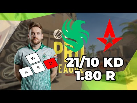NiKo POV  21-10 vs Astralis! | Mirage | EPL 22 | CS2 PRO POVs