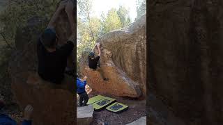 Video thumbnail: Problem 7 (Boulder 2, Clàssic - Tallafocs). Salvanebleau