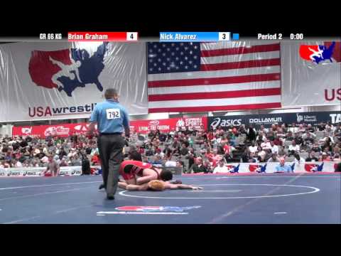 Brian Graham vs. Nick Alvarez at 2013 Las Vegas/ASICS U.S. Open