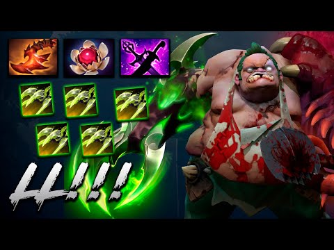 LL!!! Pudge Butcher King - Dota 2 Pro Gameplay [Watch & Learn]