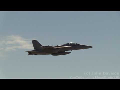 2019 Spirit of St.  Louis Air Show - MC-130J & EA-18G takeoff