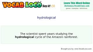 Video thumbnail for hydrological