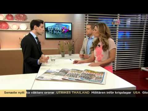 "Högerpartierna på väg mot katastrof i EU-valet" - Nyhetsmorgon (TV4)