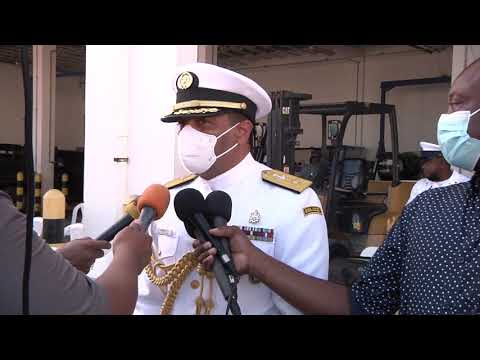 Commandant of the Belize Coast Guard Elton Bennett Promoted to Rear Admiral