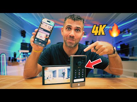 4K Video Doorbell with Facial Recognition 🤯🚀 Palm, QR Code, PIN & RFID 🔥🏠 EZVIZ HP7 Pro