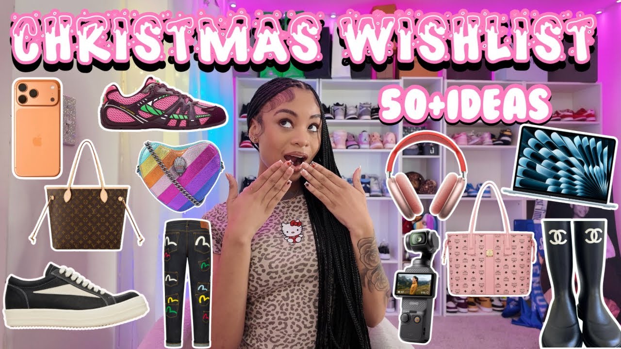 50+ CHRISTMAS WISHLIST IDEAS | teen it girl guide || Ra’Mariah Alexia 