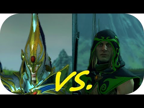 Total War: Warhammer II ♦ Fight Club ♦ Wildwood Rangers vs. Swordsmaster of Hoeth