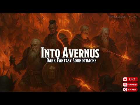 Into Avernus | D&D/TTRPG Battle/Combat/Fight/Ambience Music | 1 Hour | Copyright free
