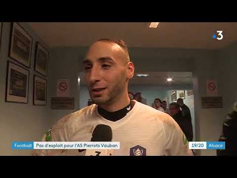 Football local : l'AS Pierrots Vauban de Strasbourg battue par Nancy