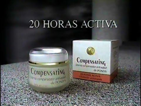 Compensating de Pond's 20 Horas Activa 30s - Spain, 1993