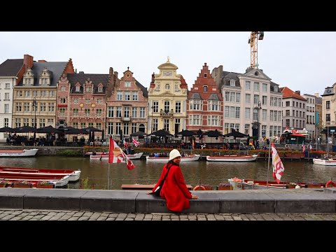 A Perfect Fall Day in Ghent | Markets, Thrifting & Belgian Waffles 