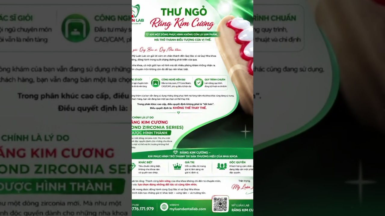 Răng kim cương – khi phục hình không chỉ là sản phẩm, mà còn là biểu tượng của vị thế
