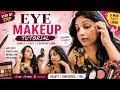 5 Min Eye Makeup Look At Home Beginners Friendly PinkyvLogs