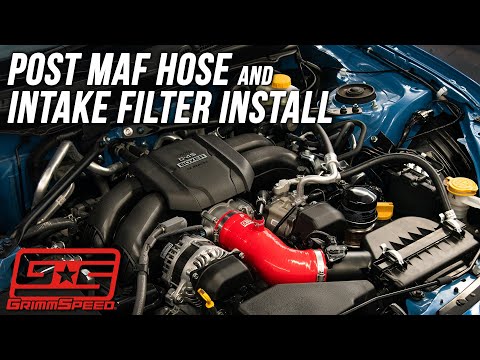 2022 GR86 Grimmspeed Post MAF Hose & Intake Filter Install