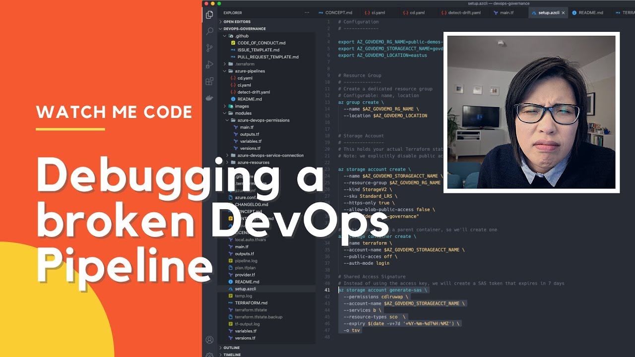 Watch Me Code - Debugging a Broken DevOps Pipeline
