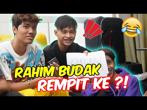 RAHIM BUDAK REMPIT KE ?! - UNDIAN PALING BANYAK !