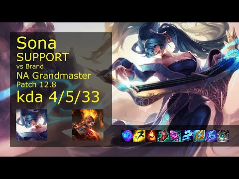 Rank 5 NA Sona Support: Sona vs Brand