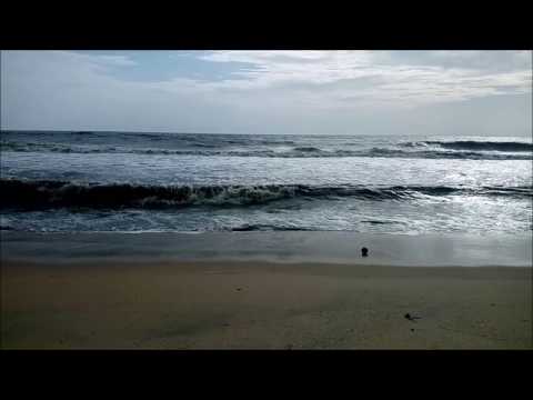 Cherai Beach at evening time