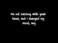 Next to you by Ciara-lyrics